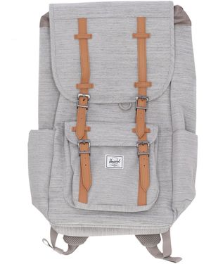 Herschel Supply Co. Little America Backpack Light Crosshatch - White