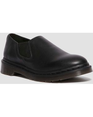 Dr. Martens Louis Analine Leather Shoes - Black