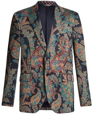 Mens Floral Blazers