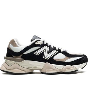 New Balance 9060 "Sea Salt Bone" Sneakers - Black