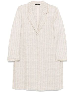 Seventy Tweed Coat - Natural