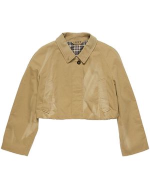 Acne Studios Cropped Jacket - Natural