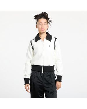 adidas Originals Jacket Adidas Premium Collared Track Top Off - White