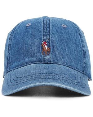 Polo Ralph Lauren Denim Classic Sport Cap - Blue