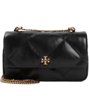 Tory Burch Kira Diamond Mini Shoulder Bag - Black