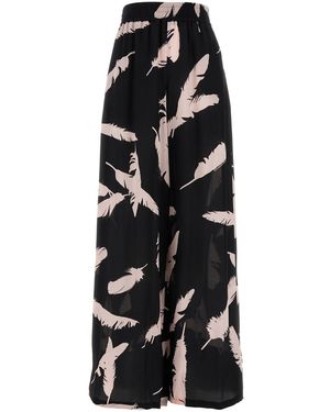 Alexander McQueen Wide Lg Pajama - Black