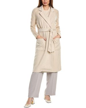 Vince Camuto Wool-blend Coat - Natural