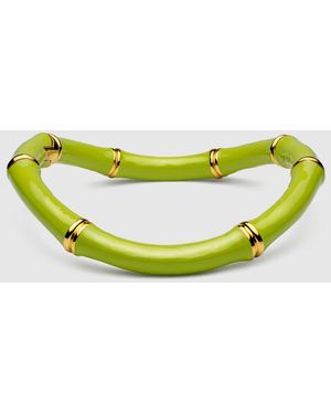 Gucci Bamboo Choker Necklace - Yellow