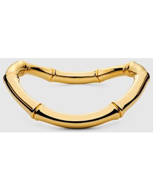 Gucci Bamboo Choker Necklace - Metallic