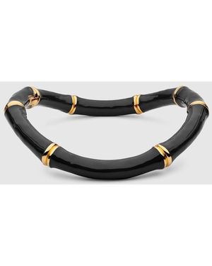 Gucci Bamboo Choker Necklace - Black