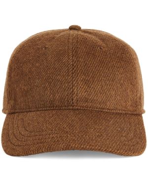 Stetson Cashmere Baseball Cap - Brown