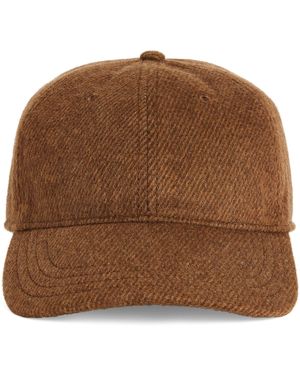 Stetson Cashmere Baseball Cap - Brown