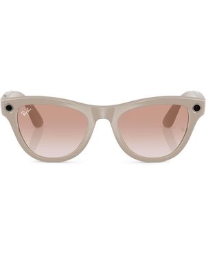 Ray-Ban X Meta Smart Skyler Sunglasses - Pink