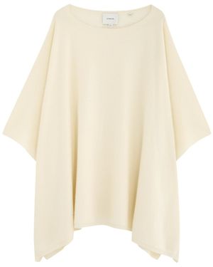 Vince Cashmere Poncho - Natural