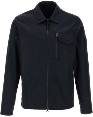 Stone Island Ghost Overshirt - Blue