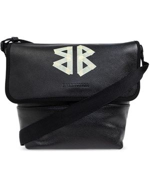 Balenciaga Explorer Small Messenger Bag - Black