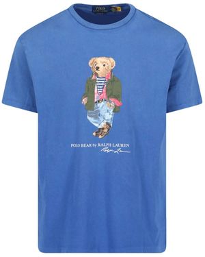 Polo Ralph Lauren Polo Bear T-Shirt - Blue