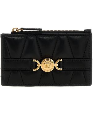 Versace Medusa Card Holder - Black