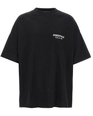 Fear Of God Logo T-shirt - Black