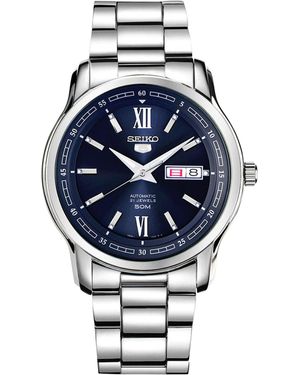 Seiko No. 5 Mechanical Automatic Watch - Metallic