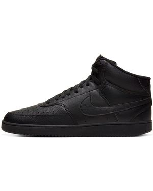 Nike Court Vision Mid 'Triple' - Black