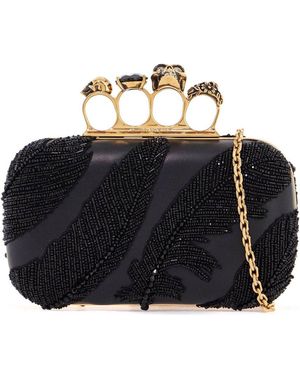 Alexander McQueen 'Clutch The Kn - Black