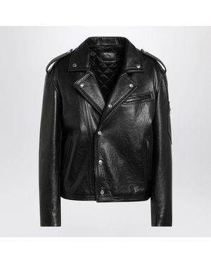 Prada Leather Jacket - Black