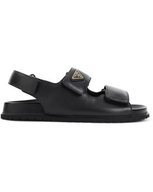 Prada Fussbet Sandals - Black