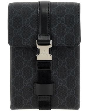 Gucci 'Gg' Mini Crossbody Bag - Black