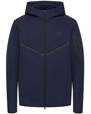 Nike Tech Fleece Fz Wr Hoodie - Blue