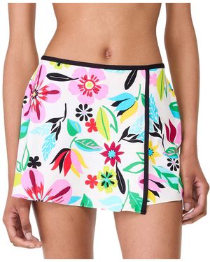 Kate Spade Pull-on Swim Skirt - Natural