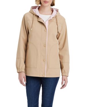 Kate Spade Lightweight Zip-front Water-resistant Jacket - Natural