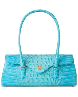 Brahmin Dayan Melbourne Satchel - Blue