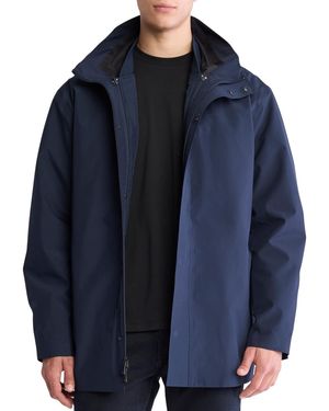 Calvin Klein 3-in-1 Mid Length Jacket - Blue