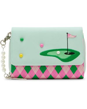 Betsey Johnson Drive Me Crazy Mini Crossbody Bag - Green