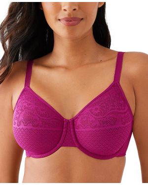 Wacoal Visual Effects Minimizer Bra 857210 - Purple