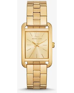 Michael Kors Petite Monroe Gold-tone Watch - Metallic