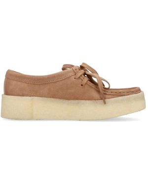 Clarks Laced Shoes - Brown