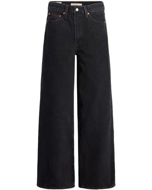 Levi's Ribcage Wide Leg - Black