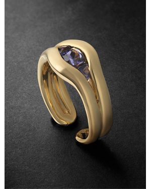 Fernando Jorge Trillion 18-Karat Iolite Ring - Grey