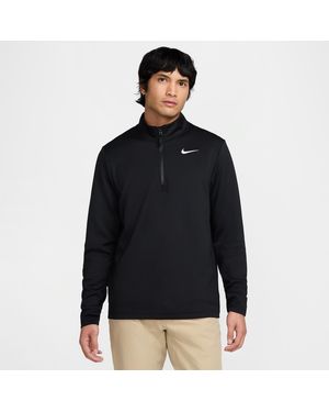 Nike Maglia Da Golf Con Zip A Metà Lunghezza Dri-Fit Therma Flex Victory – Uomo - Nero