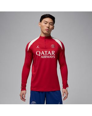 Nike Nike Paris Saint-Germain Strike Fourth Dri-Fit Football Knit Drill Top - Red