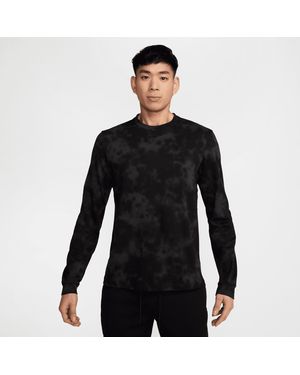 Nike Primary Dri-Fit Long-Sleeve Fitness Top - Black