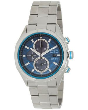 Citizen Sport Casual Eco-Drive Bracelet Watch, 41.2Mm - Gray