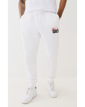 True Religion Old Skool Jogges - White