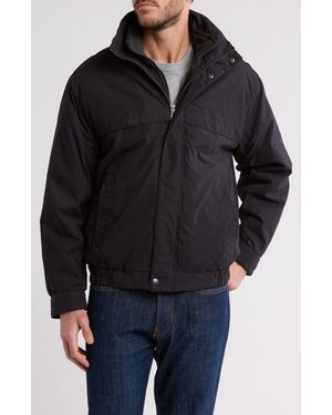 Weatherproof Bib Zip Jacket - Black