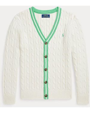 Polo Ralph Lauren Ralph Lauren Boy's Cotton Cricket Cardigan - Green