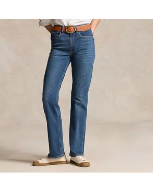 Polo Ralph Lauren High-rise Straight Jean - Blue