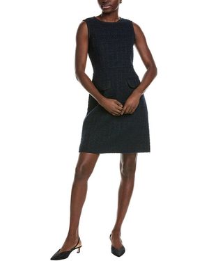 Brooks Brothers Tweed Sheath Dress - Black