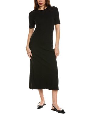 Grey State State Maxi T-Shirt Dress - Black